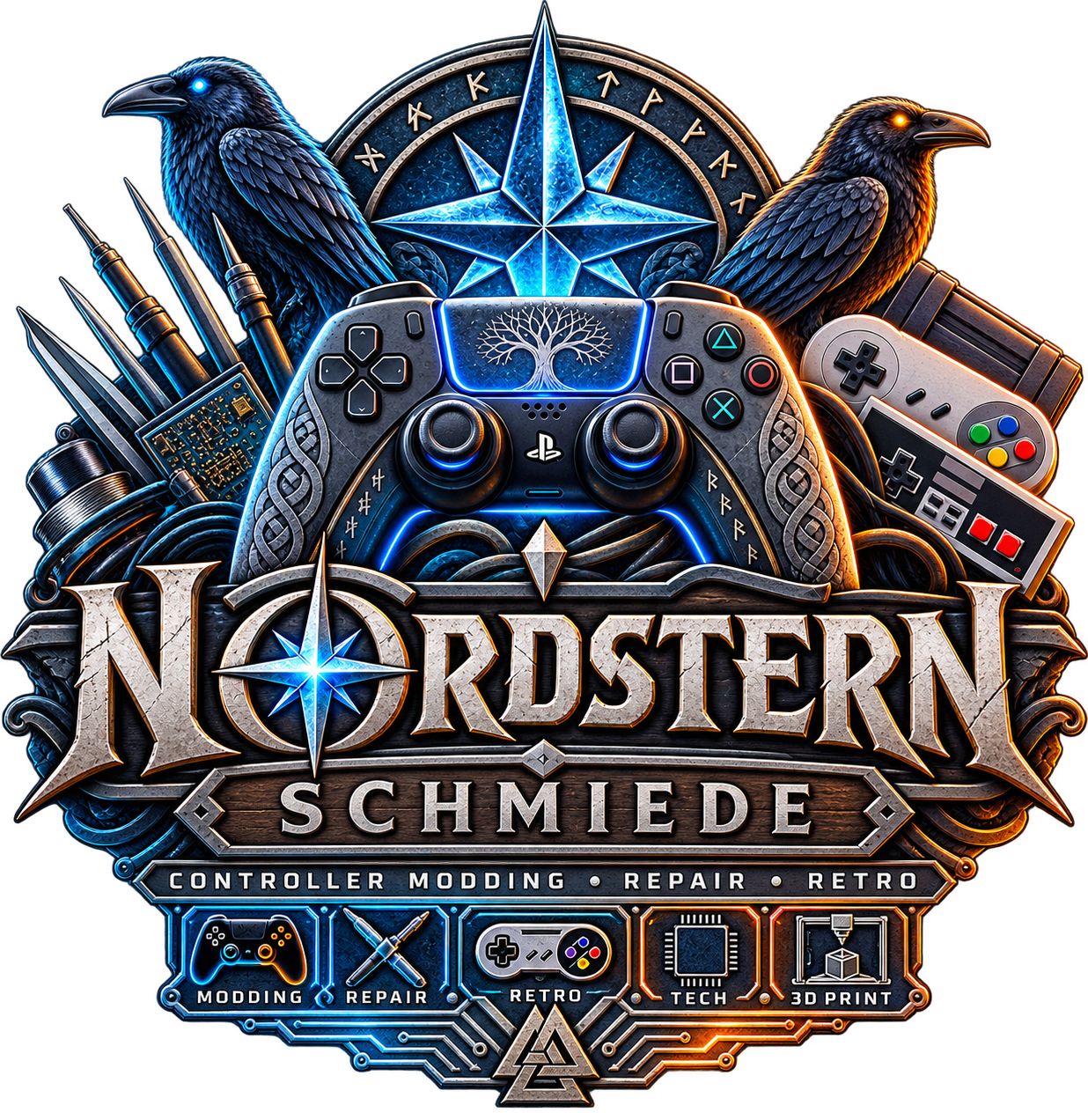 PS5-Controller-Umbau und Retro-Konsolen-Service in Tangstedt